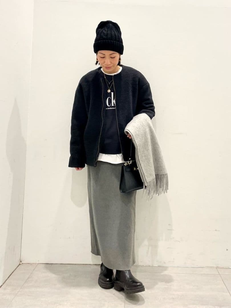 ジャーナルスタンダードレリューム　ポリエステルナッピングブルゾン