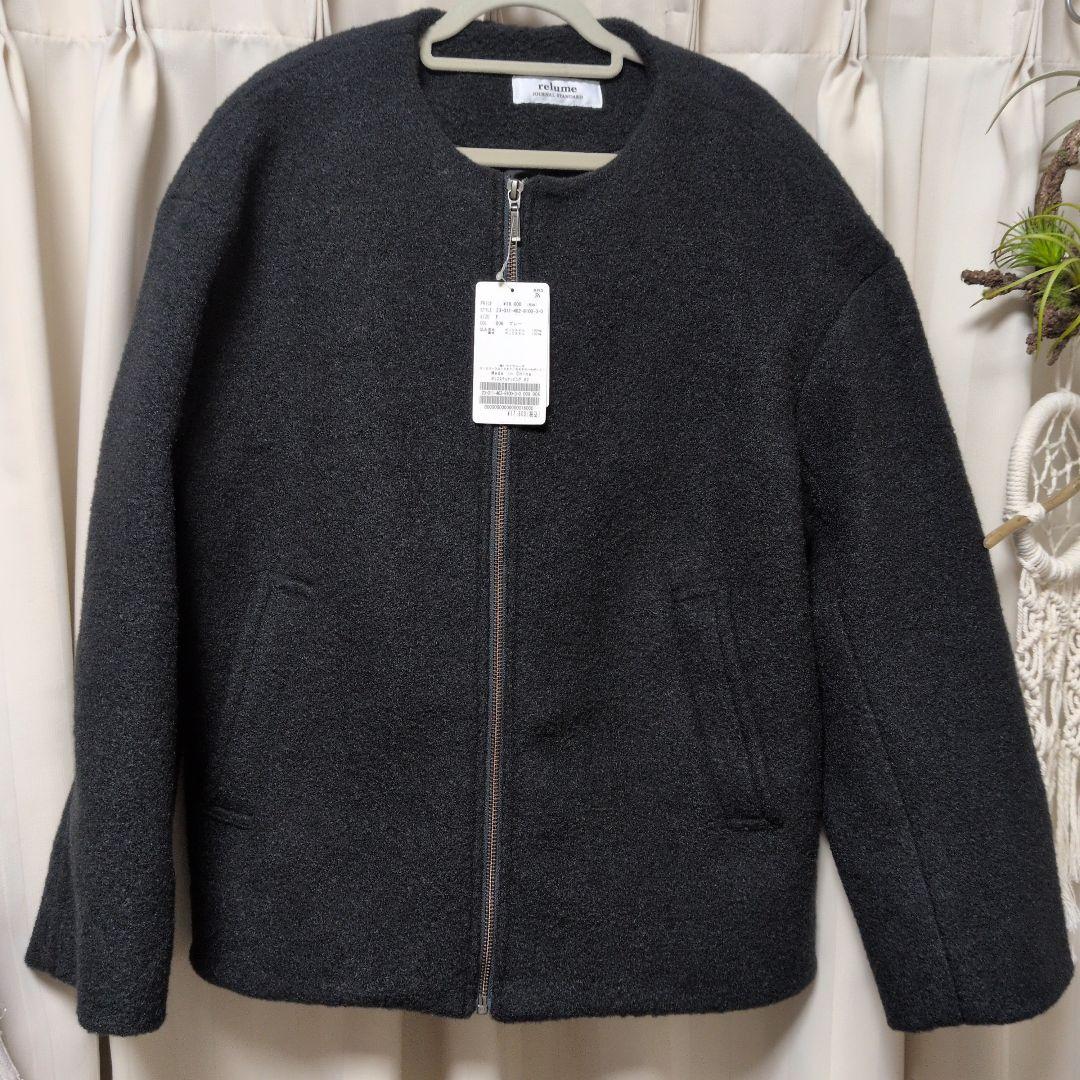 ジャーナルスタンダードレリューム　ポリエステルナッピングブルゾン