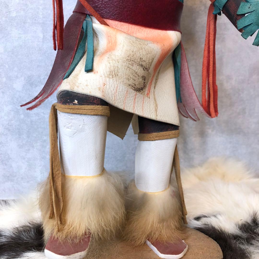 アンティーク カチナドール オルグ カチーナ ナホバ族 ホピ族 人形