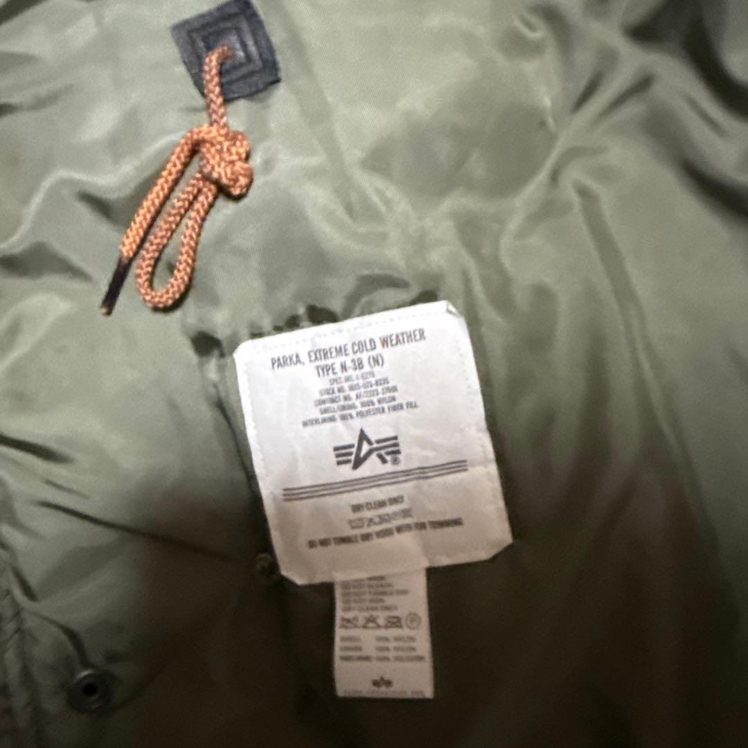 希少 限定 ALPHA アルファ N3B MADE IN USA M 米国製