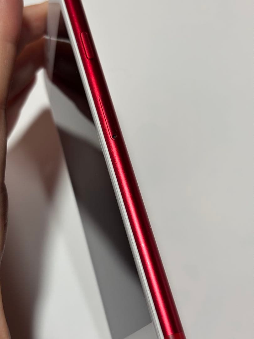 iPhoneSE 第二世代 64GB RED フロントパネルカスタム→ホワイト