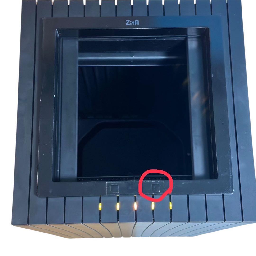 めいZitA 自動開閉ゴミ箱 スクエアタイプ ブラック