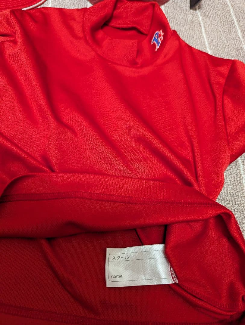 ポルテ ユニフォームセット130 キャップ付き Sサイズ ハーフパンツ150付き