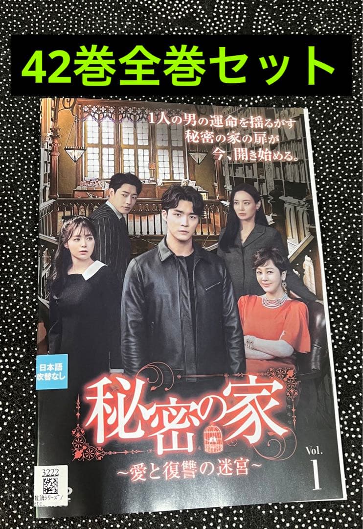 秘密の家 愛と復讐の迷宮 DVD 全42巻 全巻セット