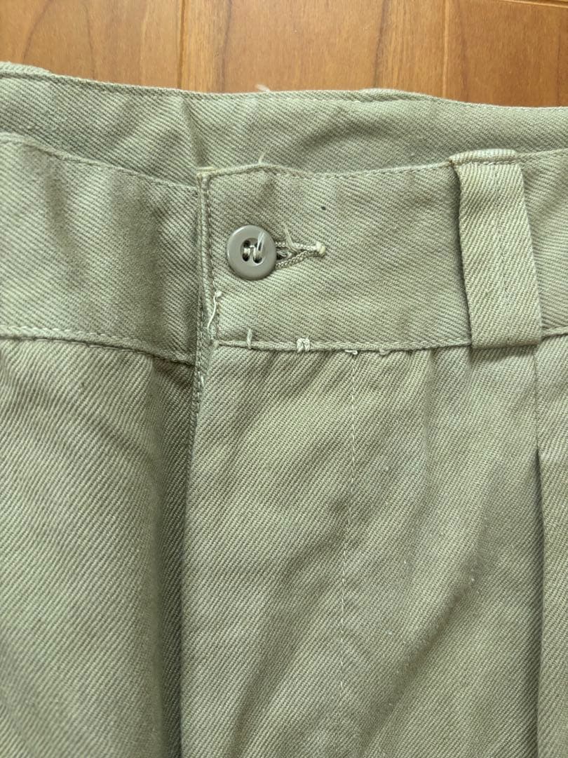 実物　フランス軍　M52チノ　ユーズドコンディション