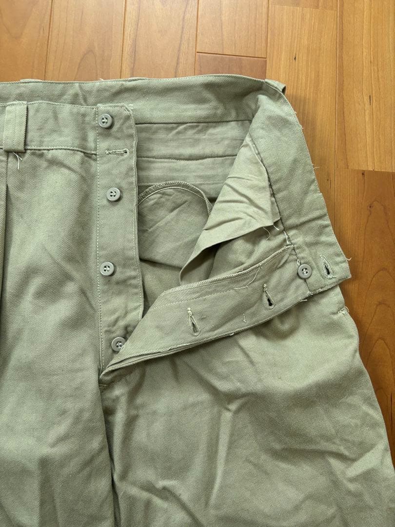 実物　フランス軍　M52チノ　ユーズドコンディション
