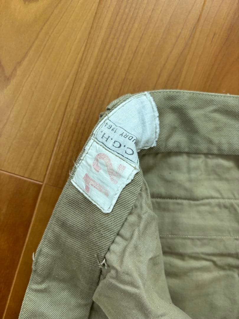 実物　フランス軍　M52チノ　ユーズドコンディション