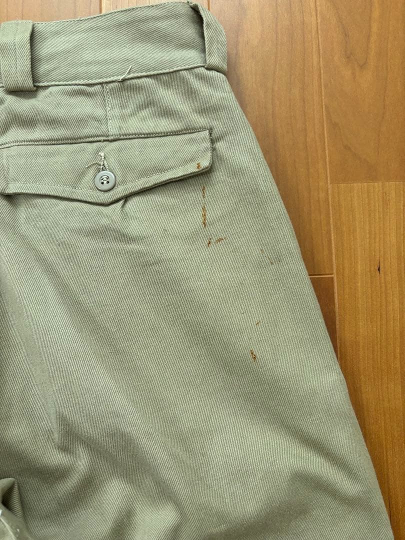 実物　フランス軍　M52チノ　ユーズドコンディション