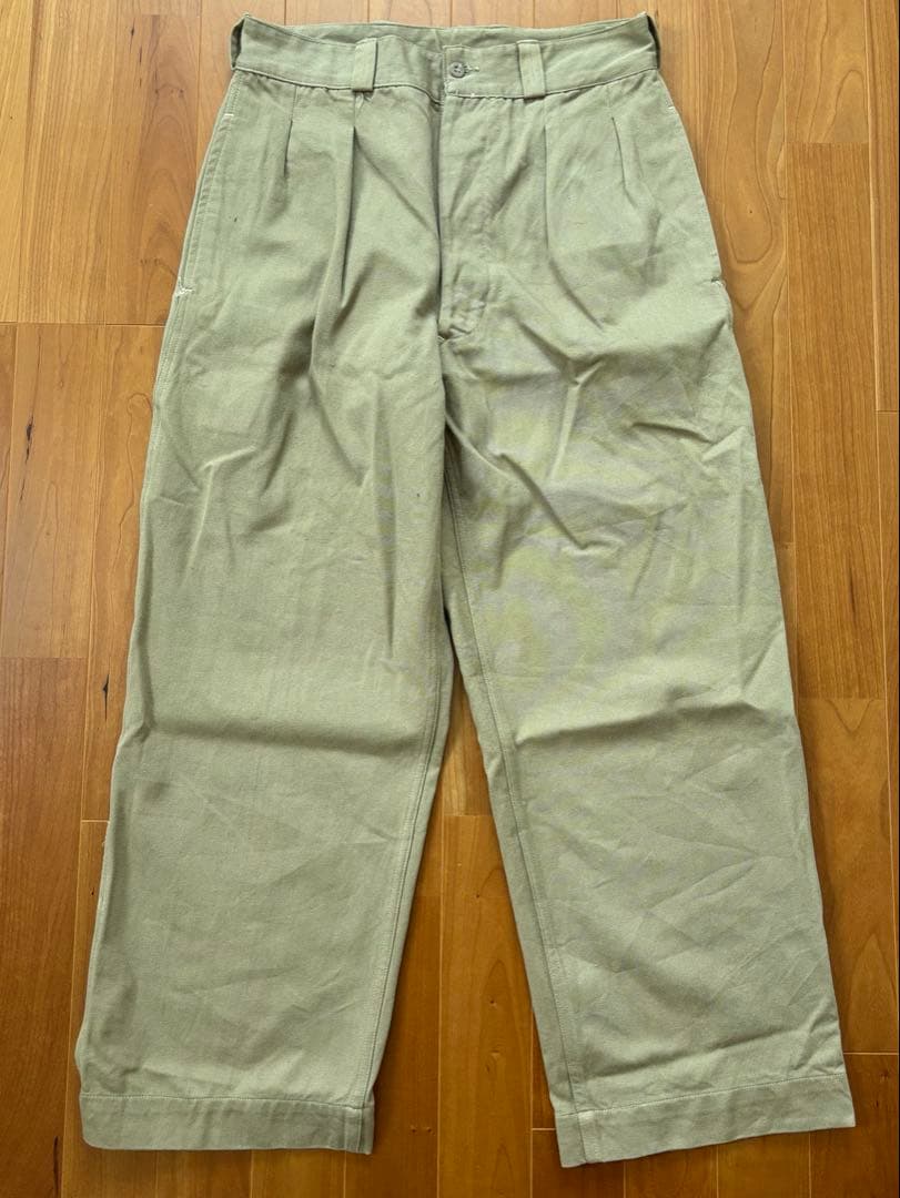 実物　フランス軍　M52チノ　ユーズドコンディション