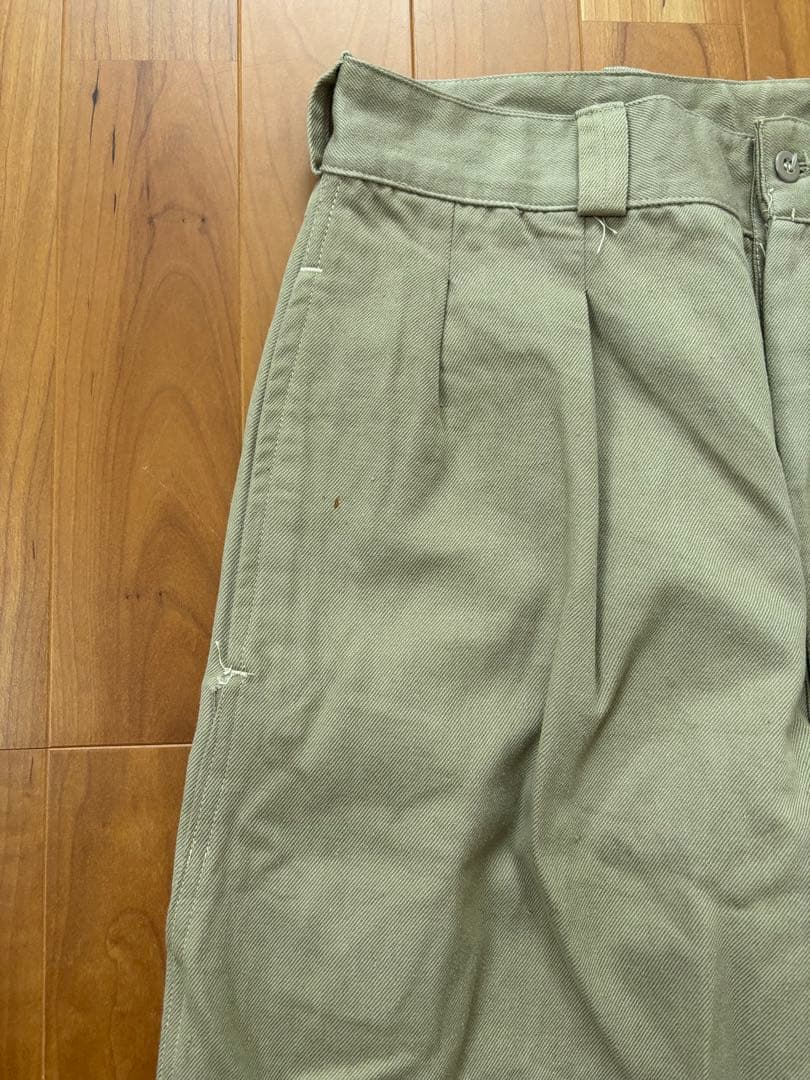 実物　フランス軍　M52チノ　ユーズドコンディション
