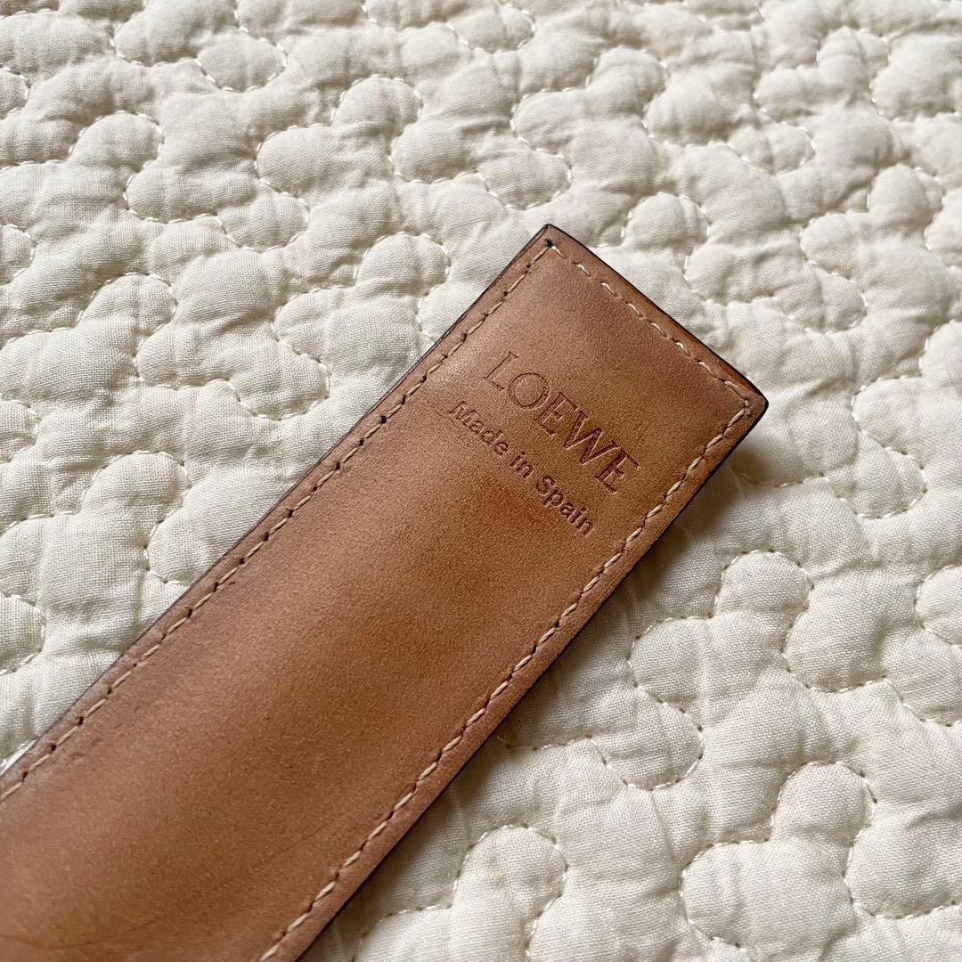 LOEWE ロエベ レザー ブレスレット バングル