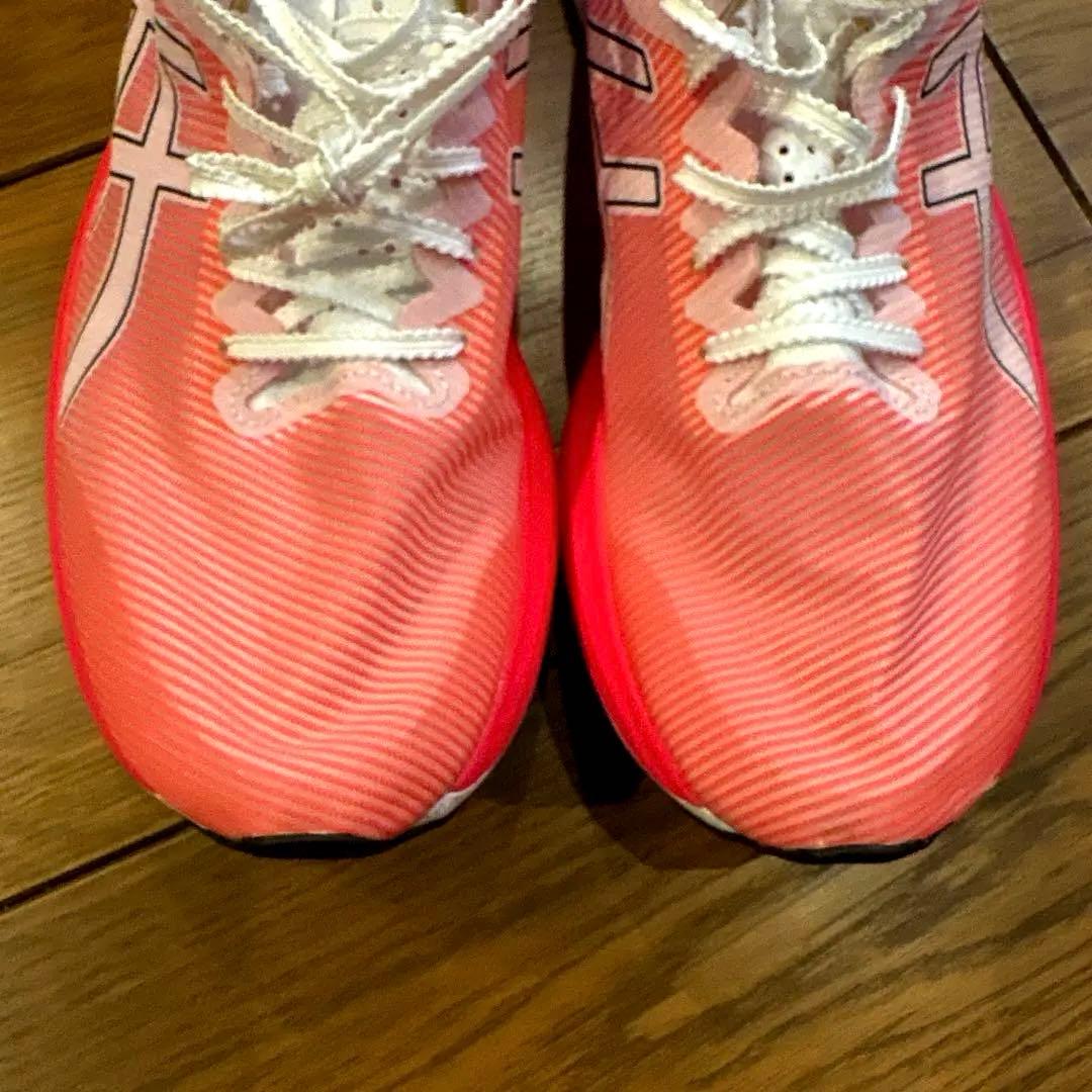 ASICS S4 28.5 Diva Pink/White 走行62km美品