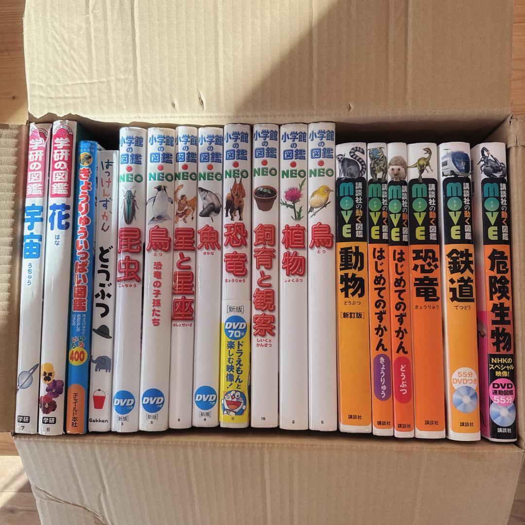 児童書セット（宇宙・動物・恐竜など）　図鑑　シリーズ