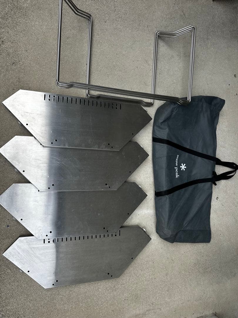 スノーピーク　ジカロテーブル　収納袋付き