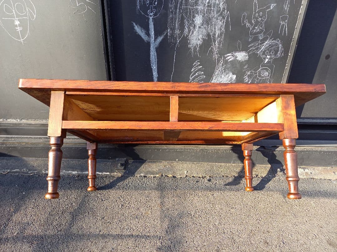 hitomi_rome　様　先約品　一枚板　無垢材　天板　引出し付　ローテーブル