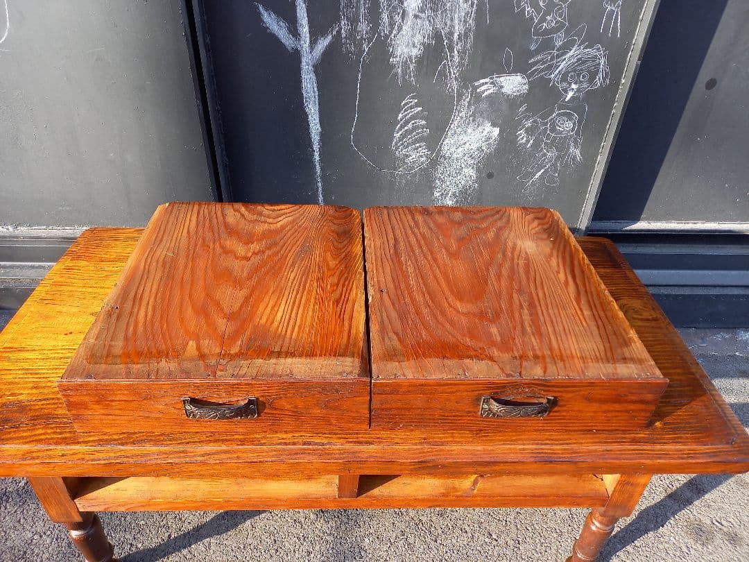 hitomi_rome　様　先約品　一枚板　無垢材　天板　引出し付　ローテーブル