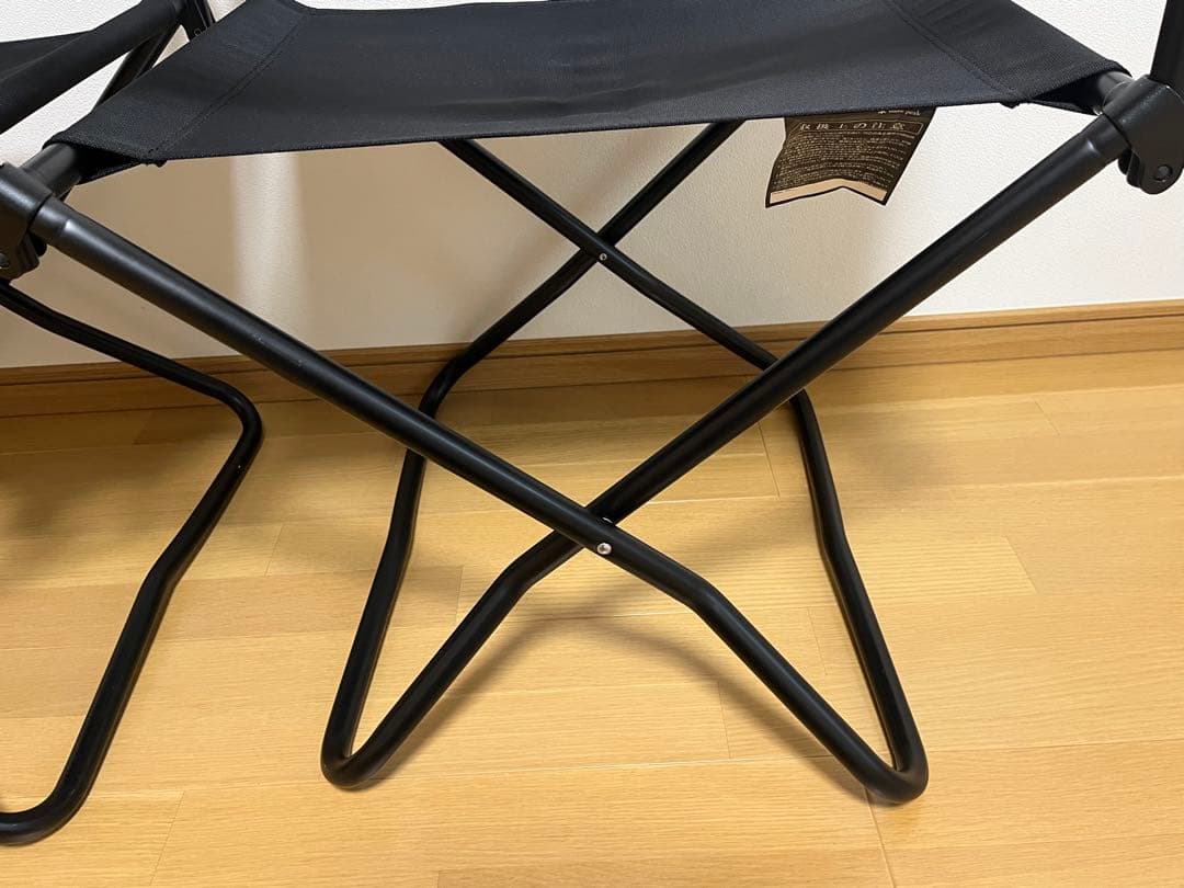ごろ スノーピーク FDチェア ブラック 雪峰祭 限定 コーデュラ