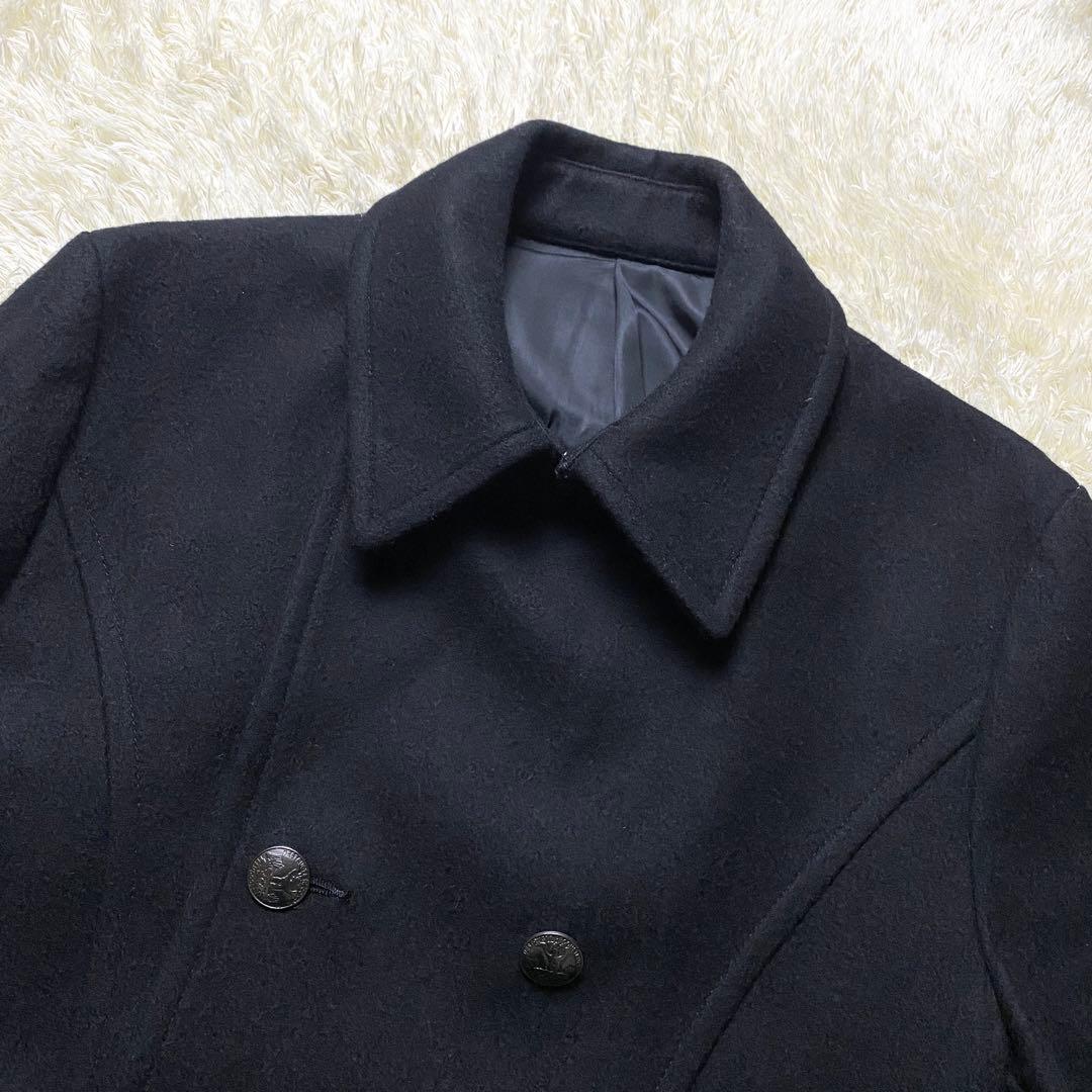 【美品】PPFM ナポレオンジャケット ブラック Pコート ダブル y2k