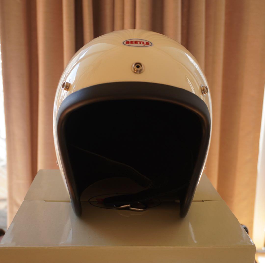 BEETLE アイボリー ジェットヘルメット