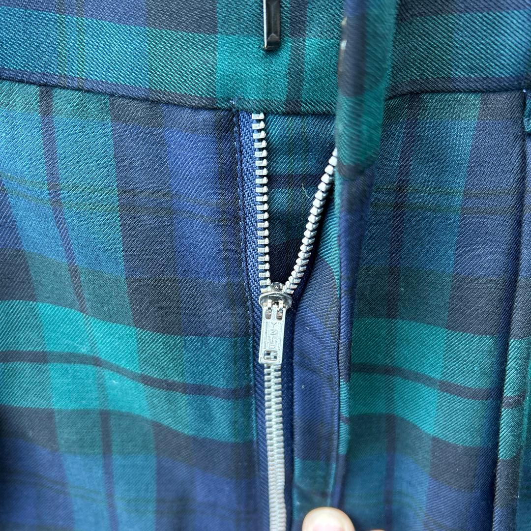 90s j.press チェックスラックス　ブラックウォッチ　y2k