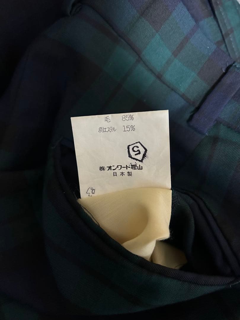 90s j.press チェックスラックス　ブラックウォッチ　y2k