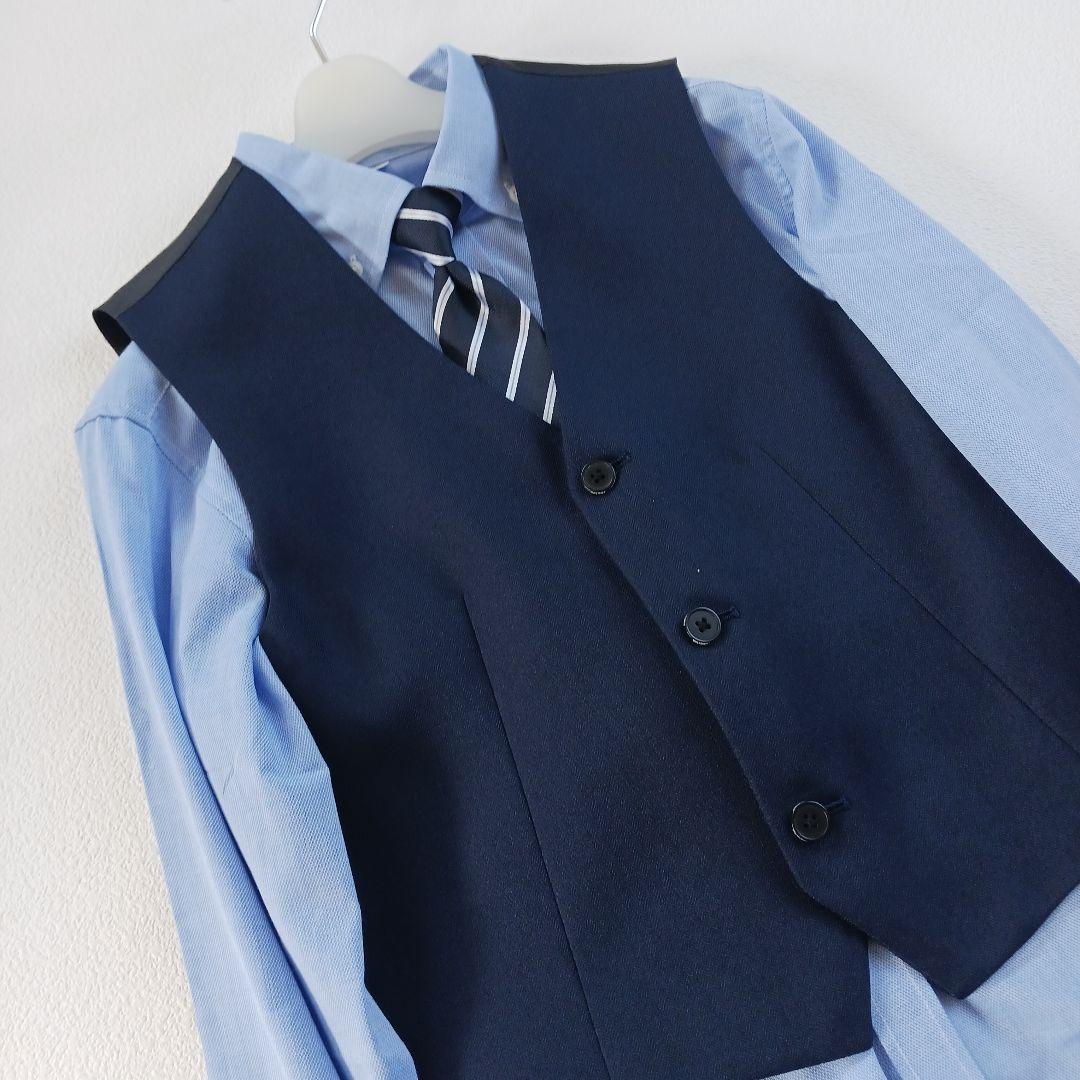 ダブルエフバイワンダーファクトリー　男の子160　フォーマルスーツセットアップ