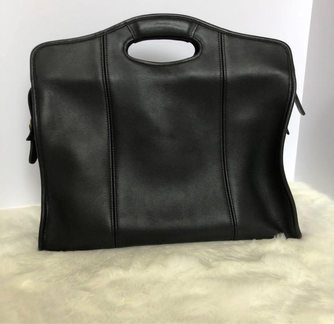 COACH オールドコーチ　9995　ハンドバッグ　レザー　ブラック