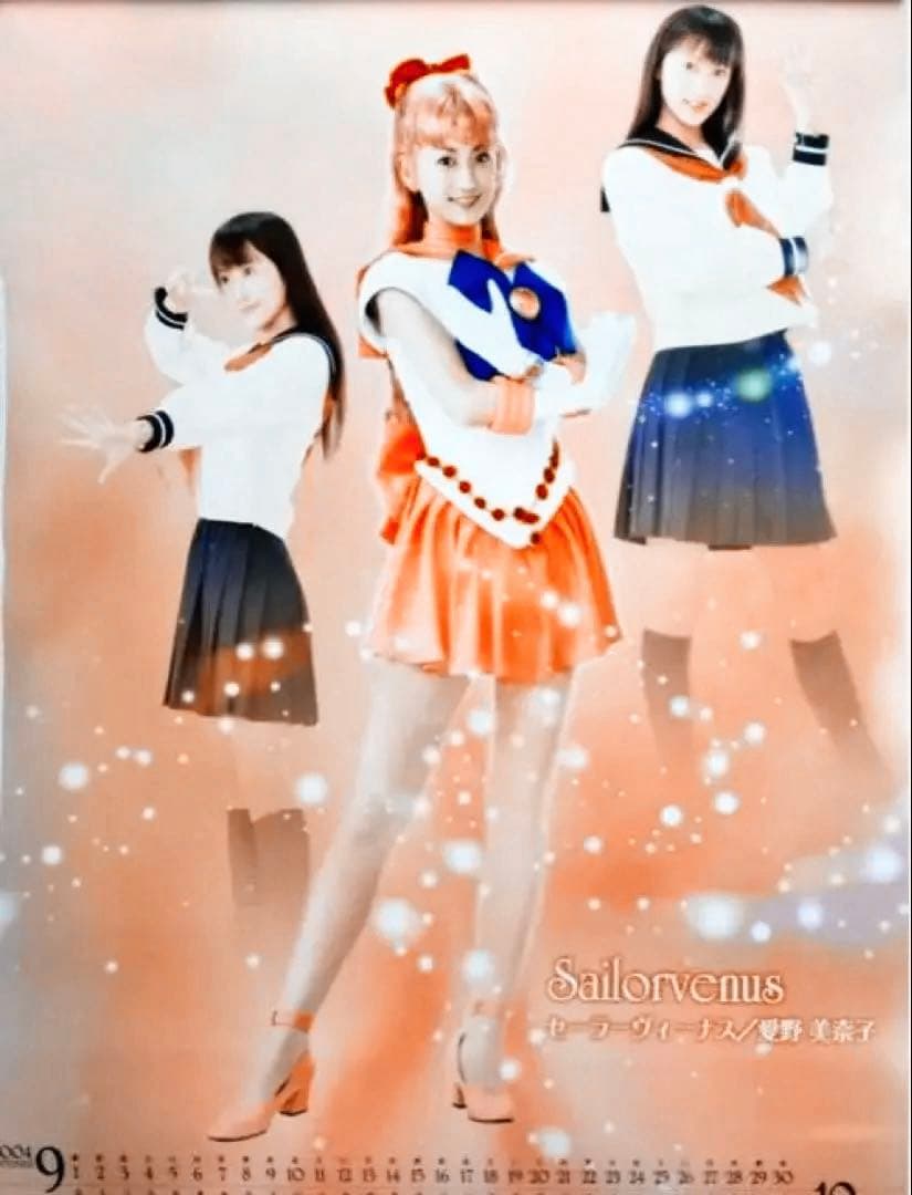 こ*く様 美少女戦士セーラームーン 実写版 2004 カレンダー