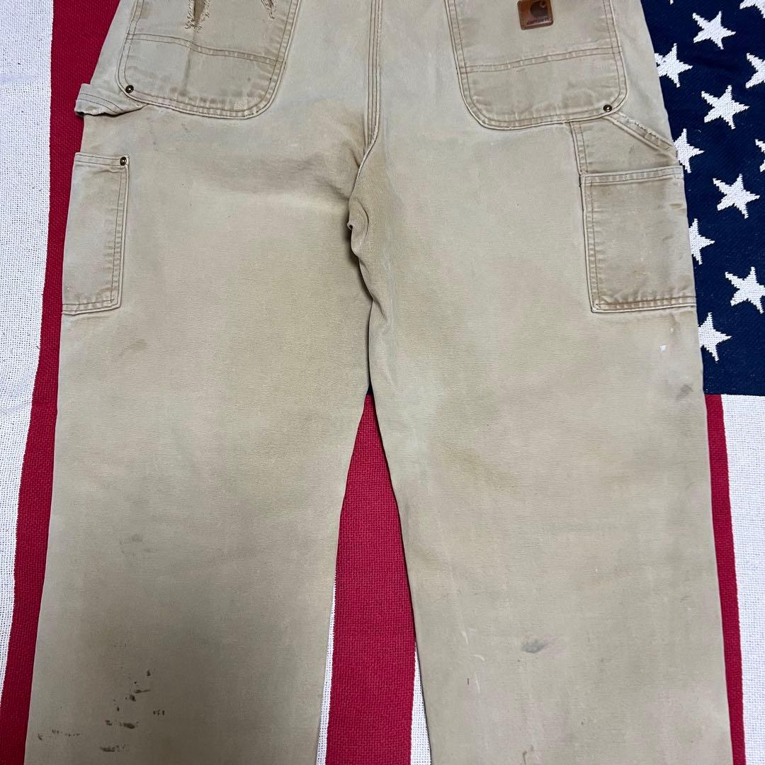 90s carhartt カーハート ダブルニーペインターパンツ ボロ ダメージ