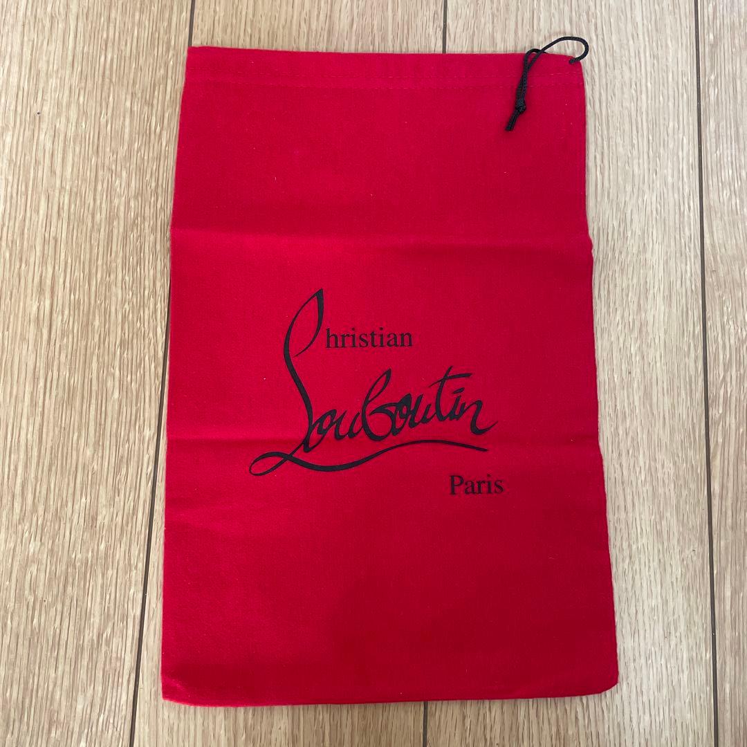 Christian Louboutin⭐︎ヘビ革フラットパンプス　バレエシューズ