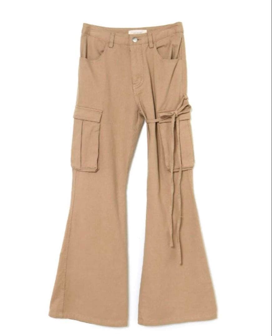 パンツ andmary Heart point cargo pants beige S