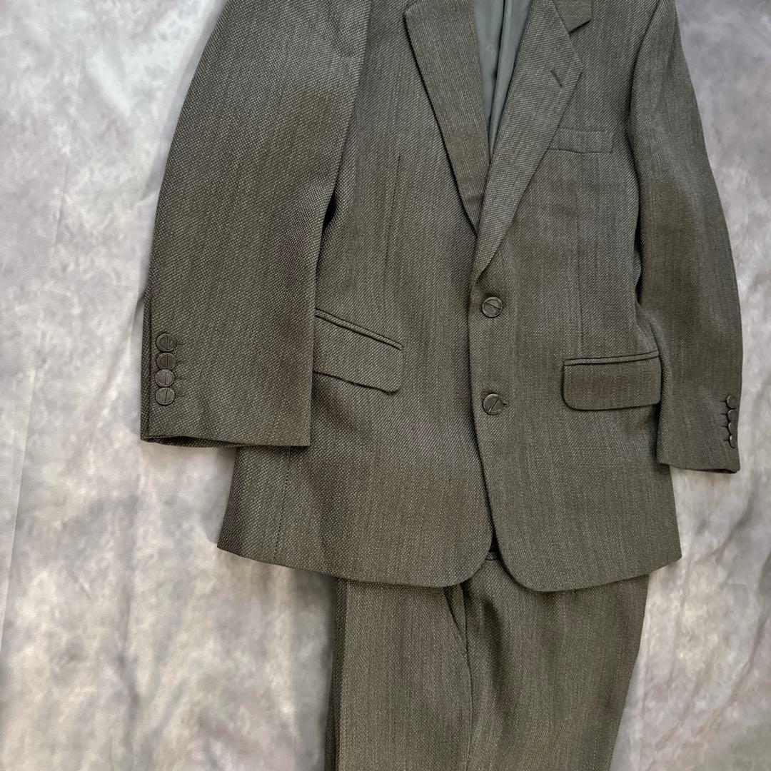 オールド　ディオール セットアップ　シングル　スーツ　チャコールグレー　y2k