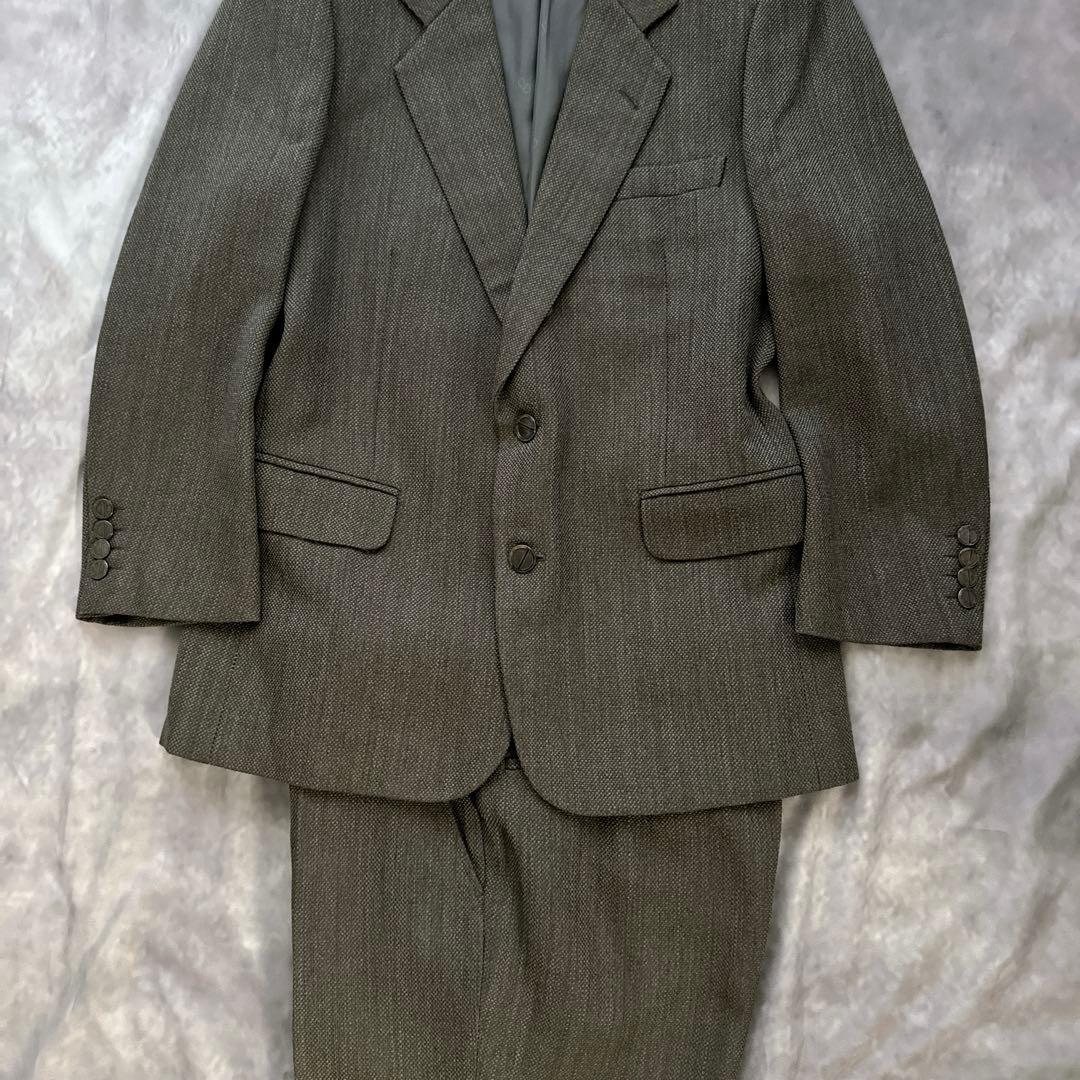 オールド　ディオール セットアップ　シングル　スーツ　チャコールグレー　y2k