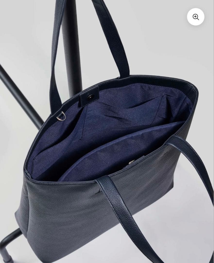 ソージュ　ヴィーガンレザーマチ付　トートバッグ