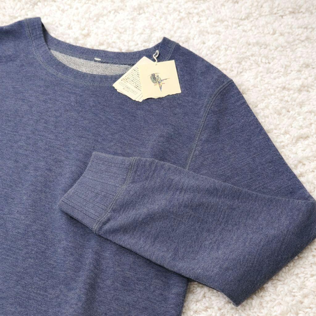 マドモアゼルノンノン【新品未使用】スーピマ裏毛　ロゴ刺繍 スウェット カットソー