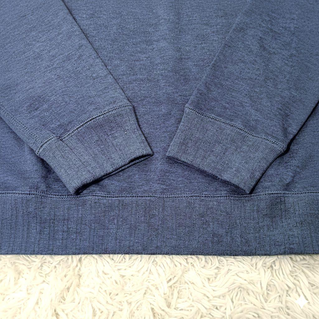 マドモアゼルノンノン【新品未使用】スーピマ裏毛　ロゴ刺繍 スウェット カットソー