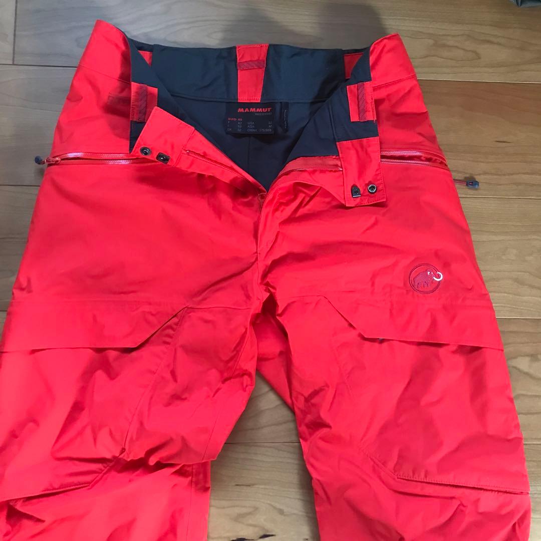 マムートメンズスキー・ボード用パンツ　Mサイズ