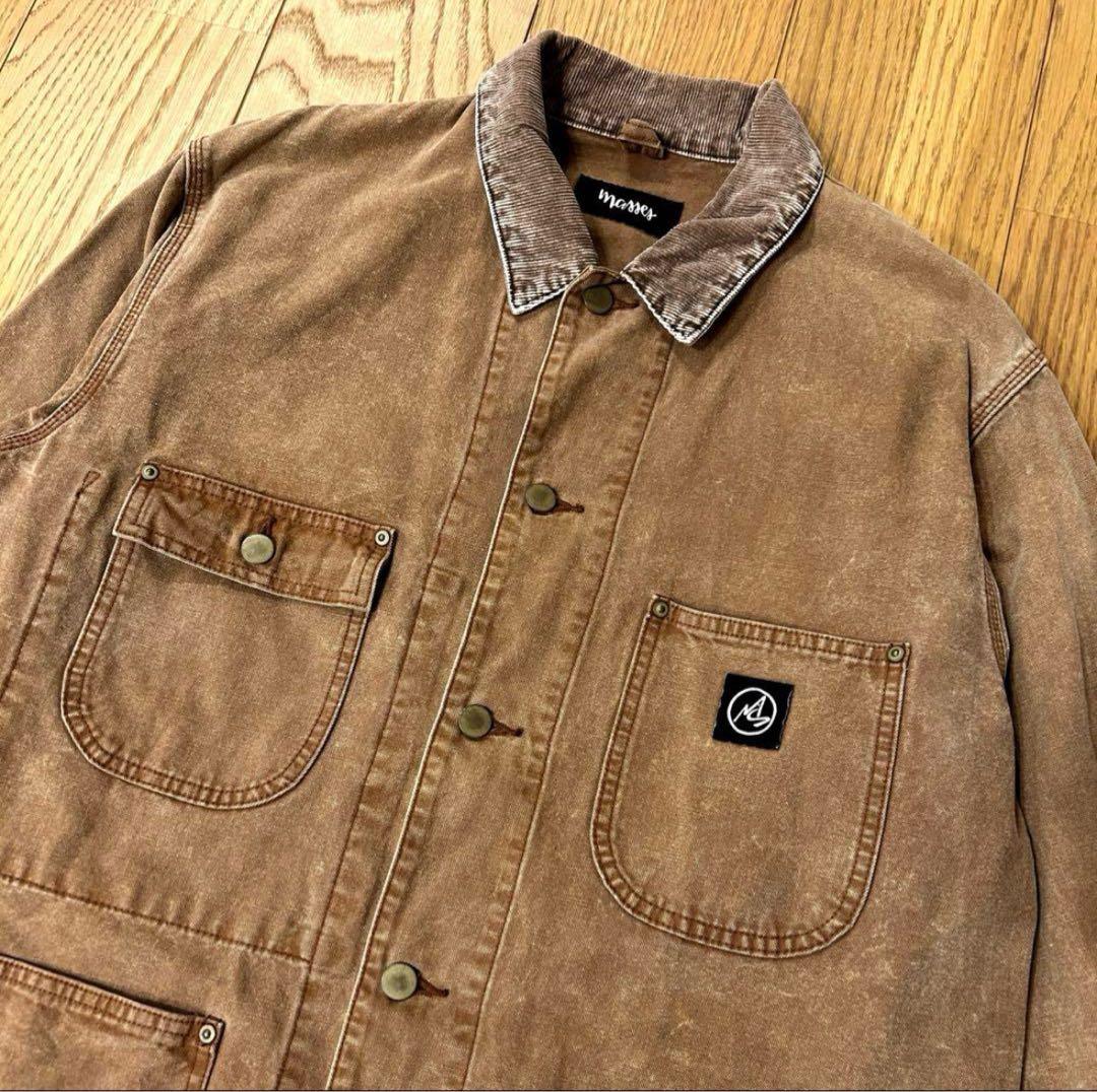 MASSESマシス カバーオール シャツジャケット テンダーロイン