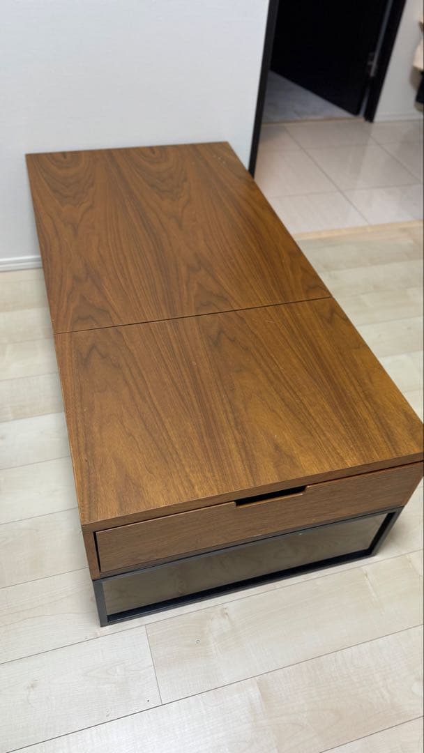 本日大幅値下げ❗️ニトリ 昇降センターテーブル(Nヒバリ 120 )