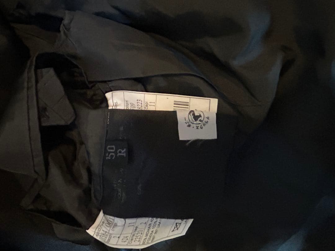 PRADA プラダ メンズスーツ 黒 セットアップ