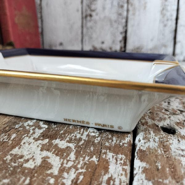 フランス HERMES エルメス レオパード アッシュトレイ ヴィドポッシュ