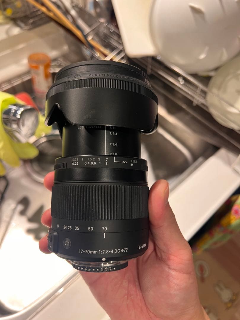 レンズ(ズーム) SIGMA 17-70mm F2.8-4 DC MACRO OS HSM