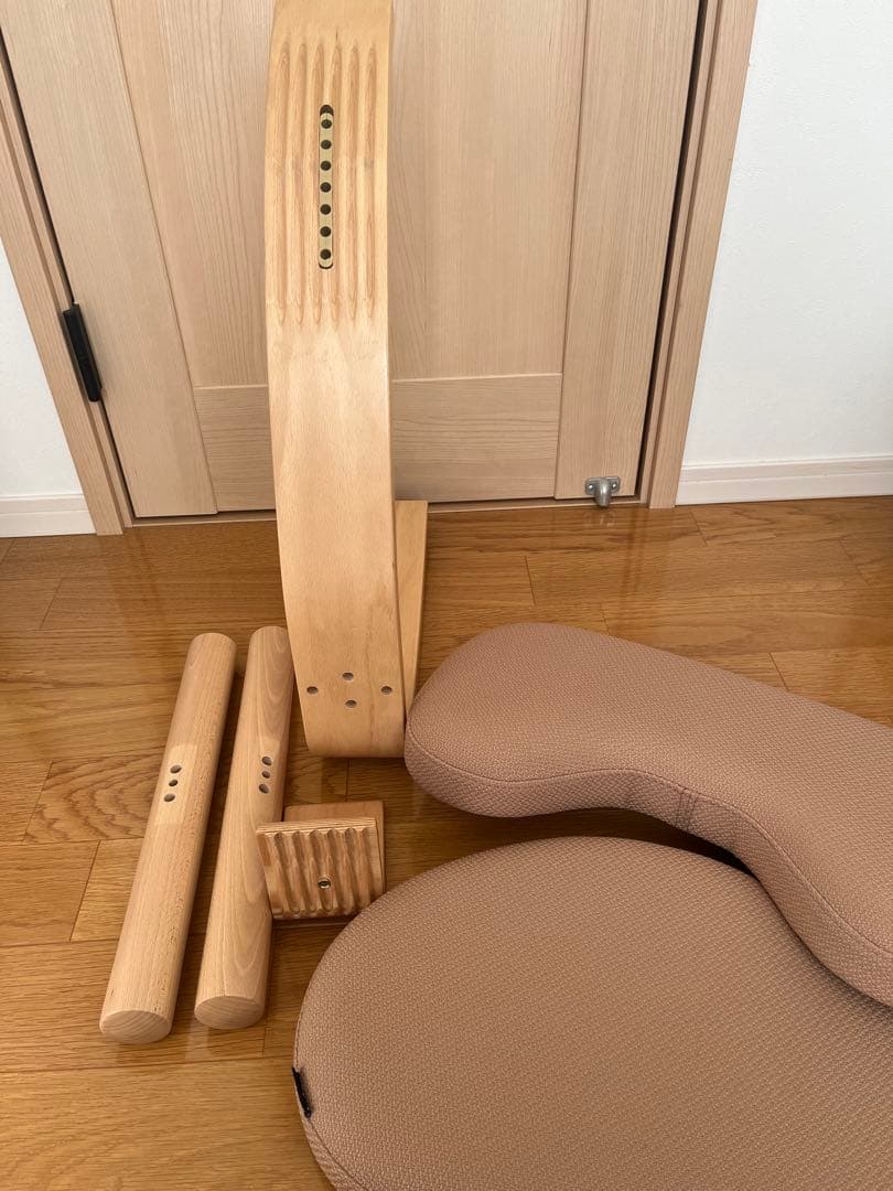 (美品)バランスラボ バランスチェア バランスイージー ベージュ