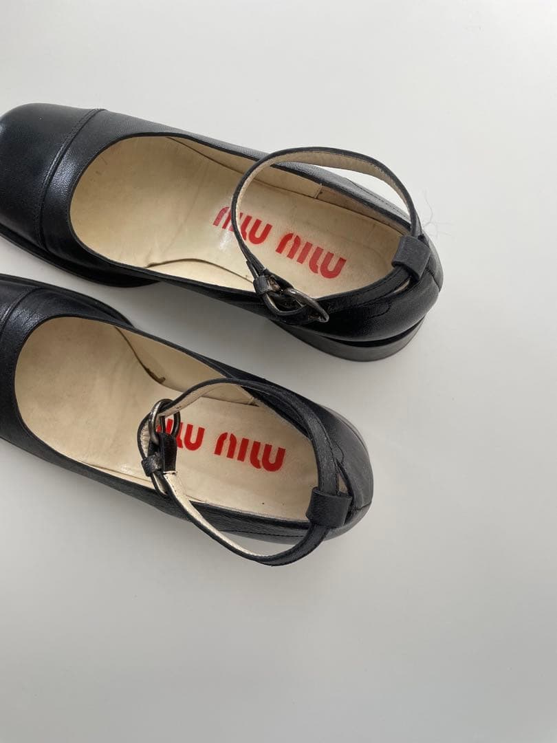 【lemon】Miu Miu Leather Mary Janes