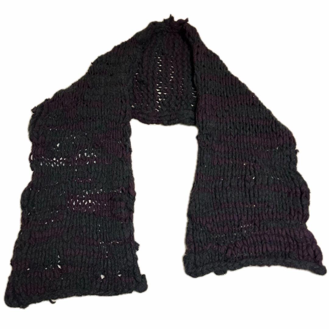 kaval 大判ハンドメイドカシミヤマフラー スカーフ