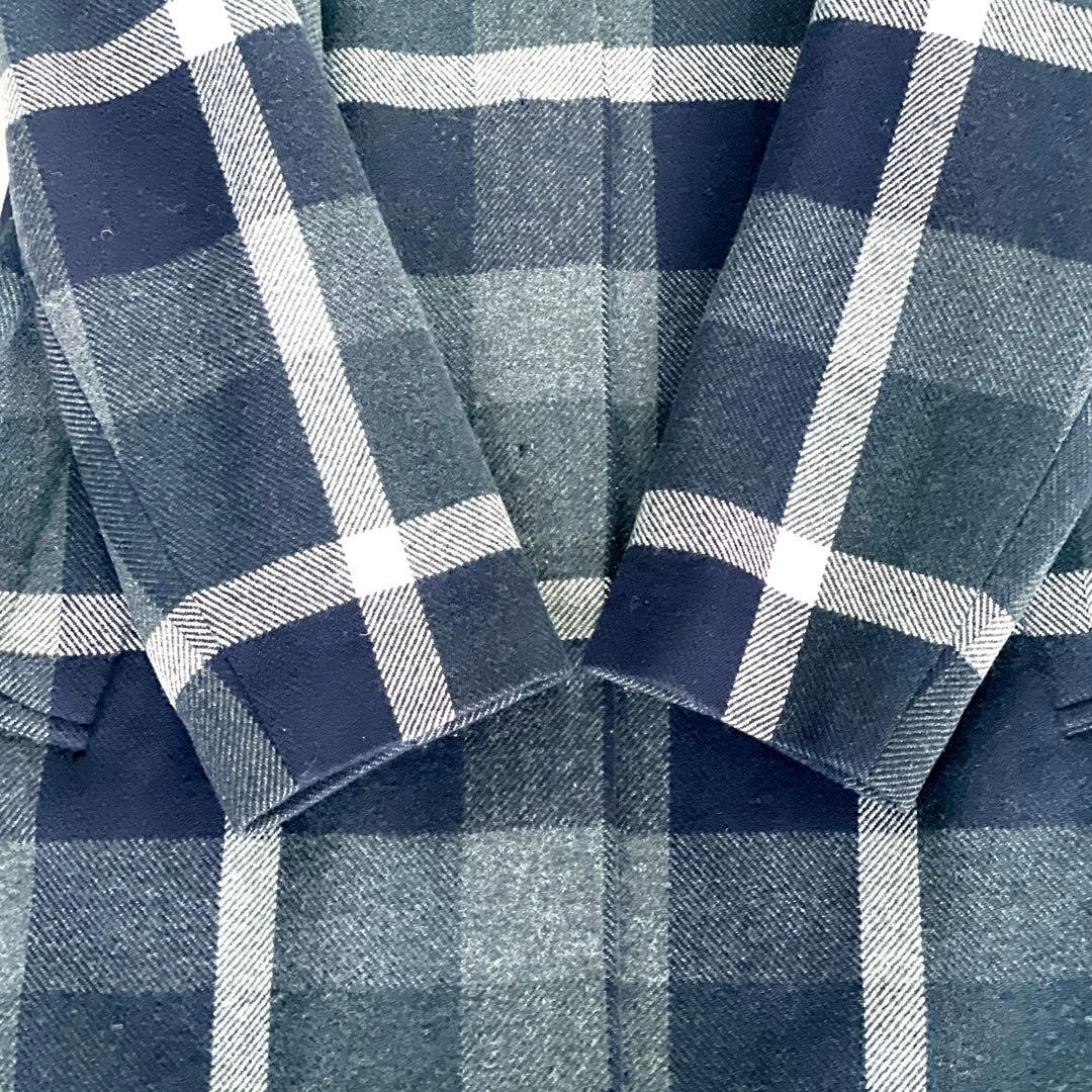 希少✨【ブルーレーベルクレストブリッジ】クレストブリッジチェックツイードコート