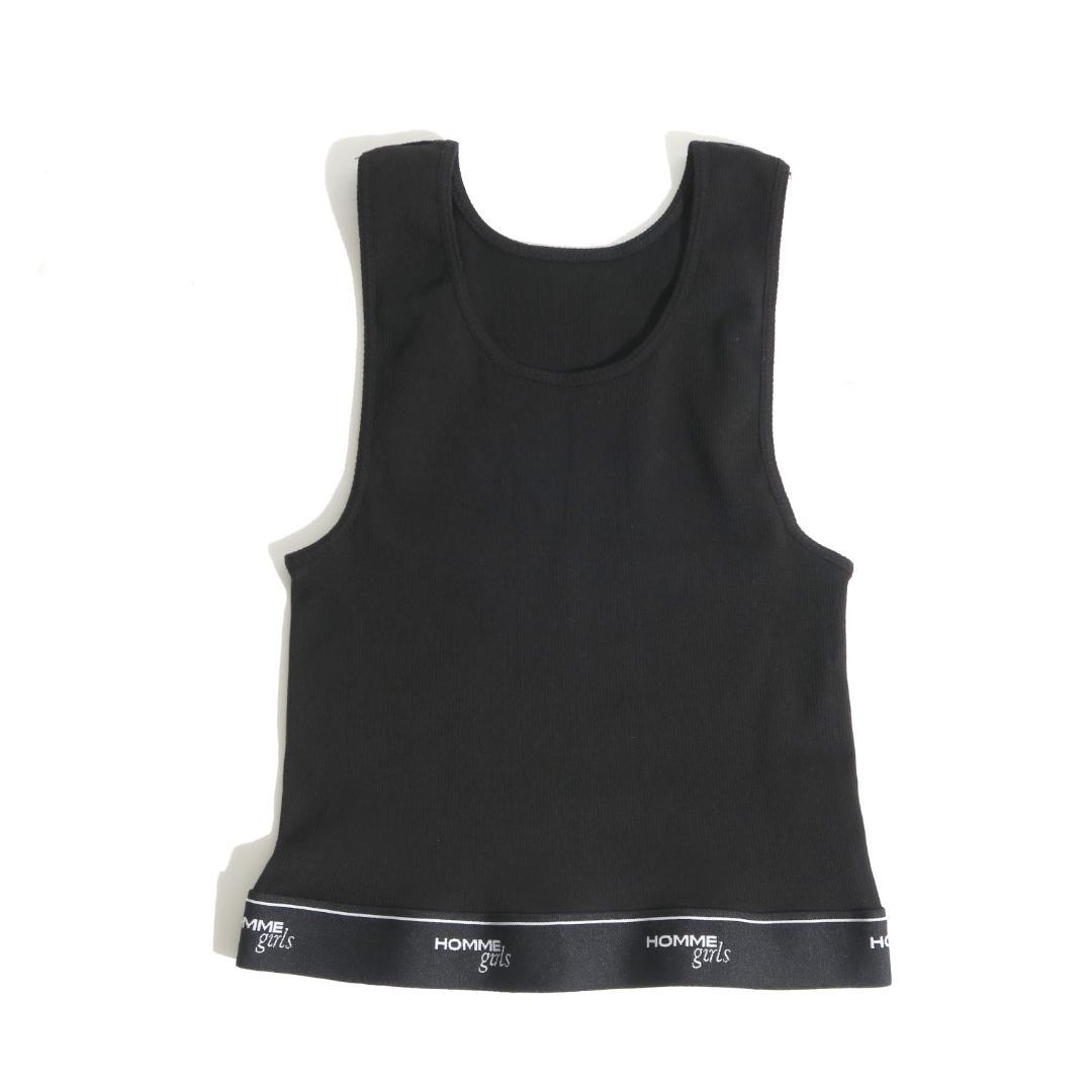 2点セット HOMME girls LOGO タンクトップ バイカー ショーツ