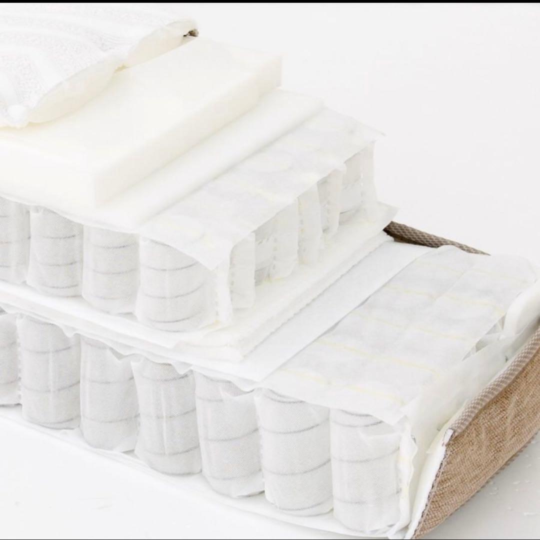 ①セミダブルマットレス Nスリープ P2-02CR VHポケットコイル短期使用