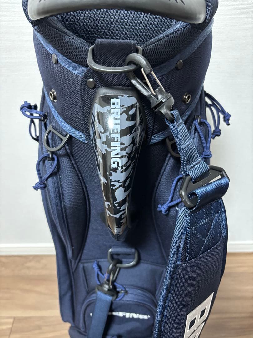 【美品】BRIEFING CR-5 #03 ネイビー 4分割 キャディバッグ