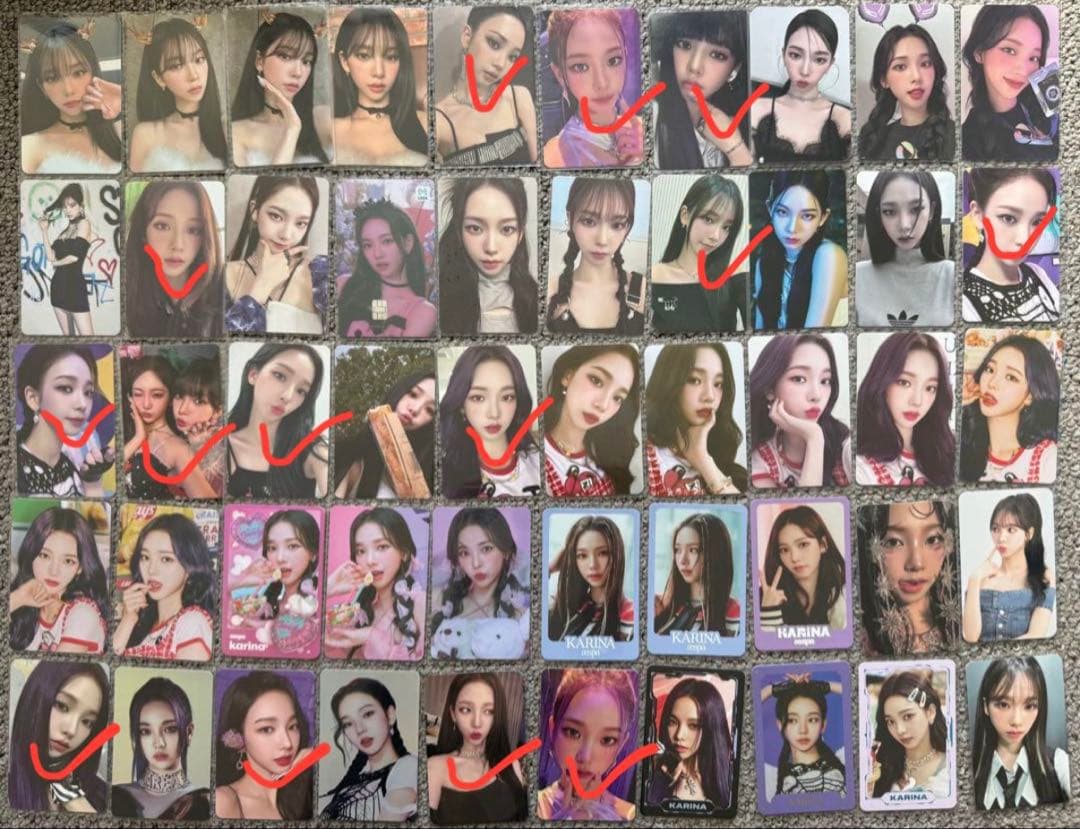 aespa カリナ トレカ